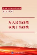 学习手记｜为人民出政绩，以实干出政绩